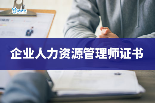 企業人才戰略的核心支撐！企業人力資源管理師證書怎么考？